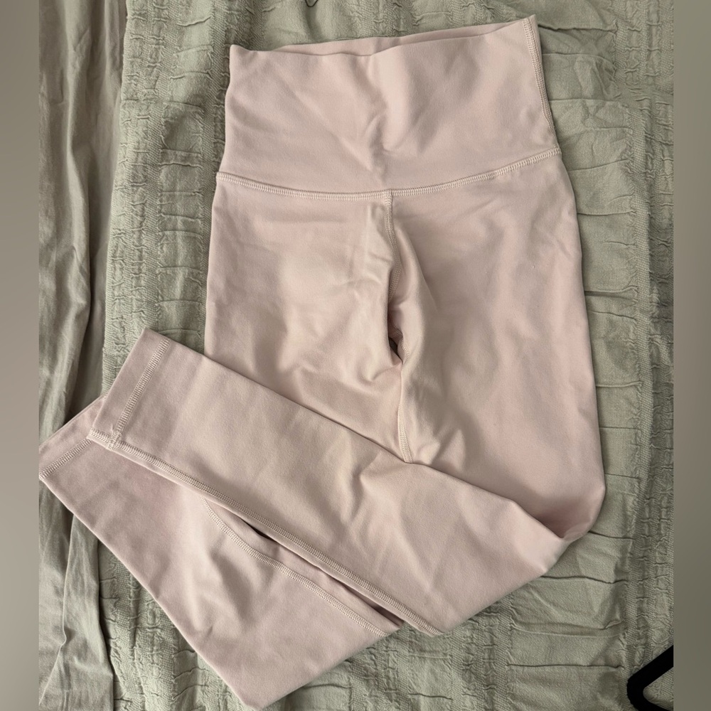 TNA Light Pink High-Waisted Leggings